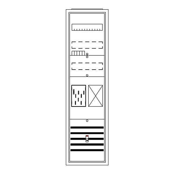 STRIEBEL & JOHN Komplettschrank APBKE-I, A17 1Z1R BA17CA